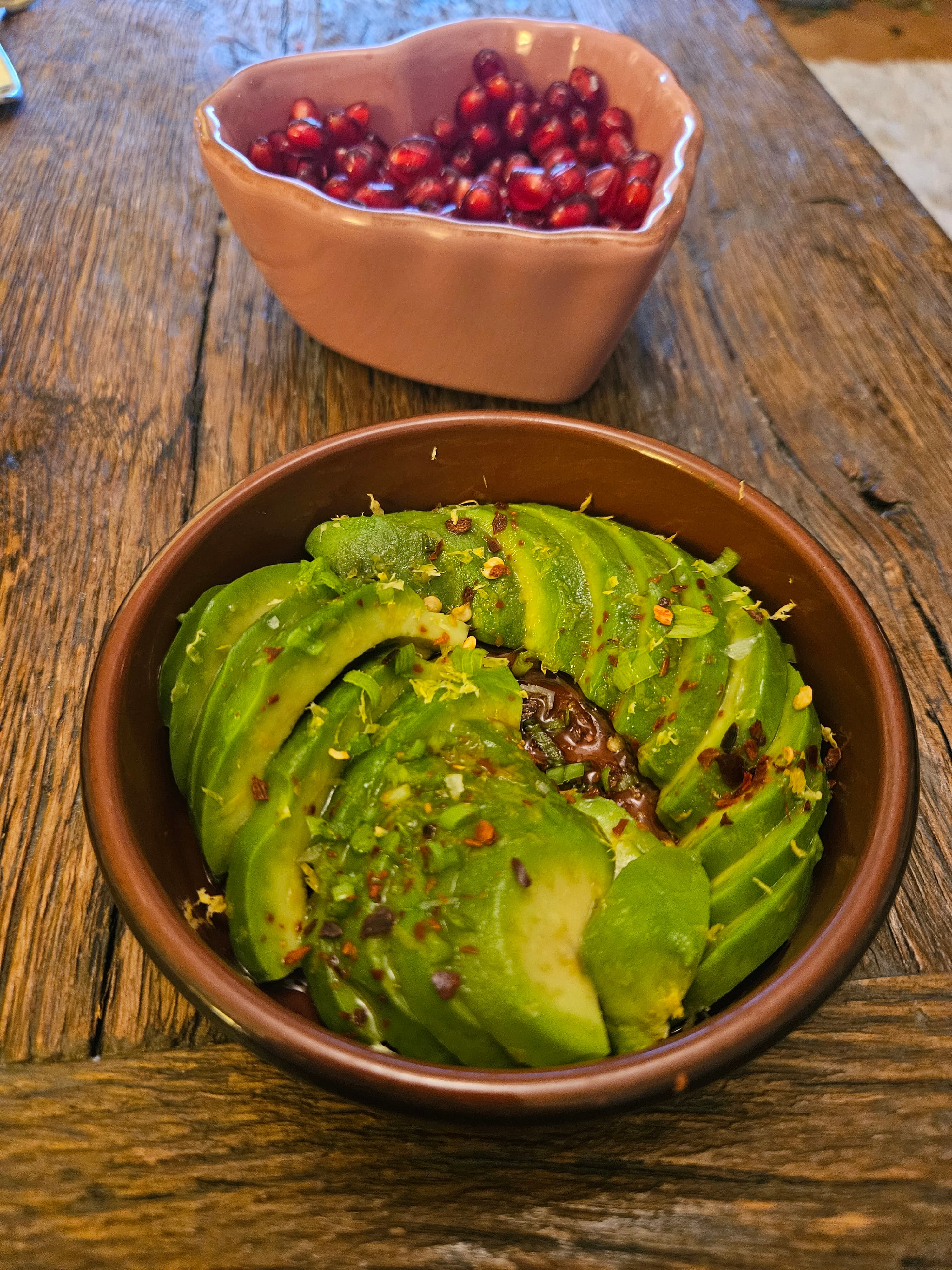 Avocado med sojasås