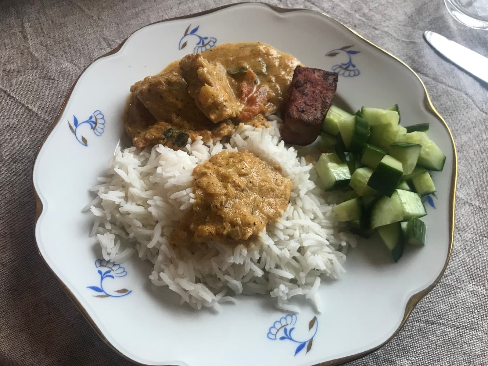Fish curry