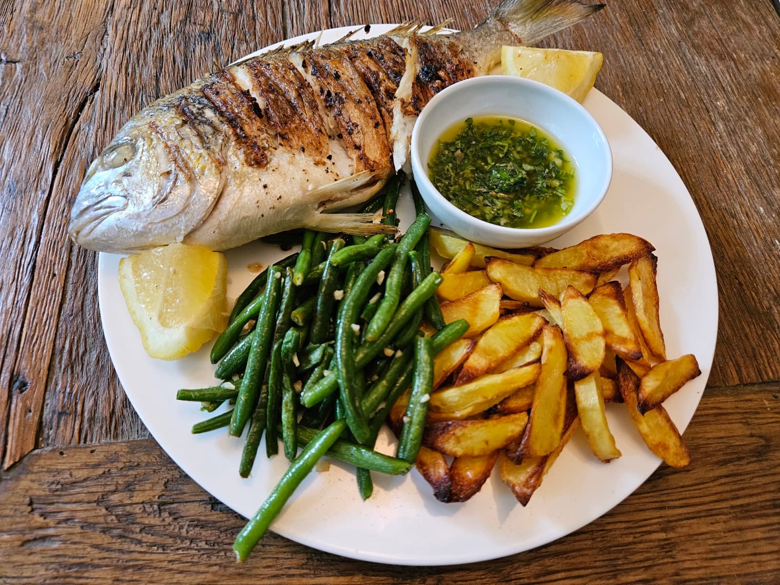 Grillad fisk