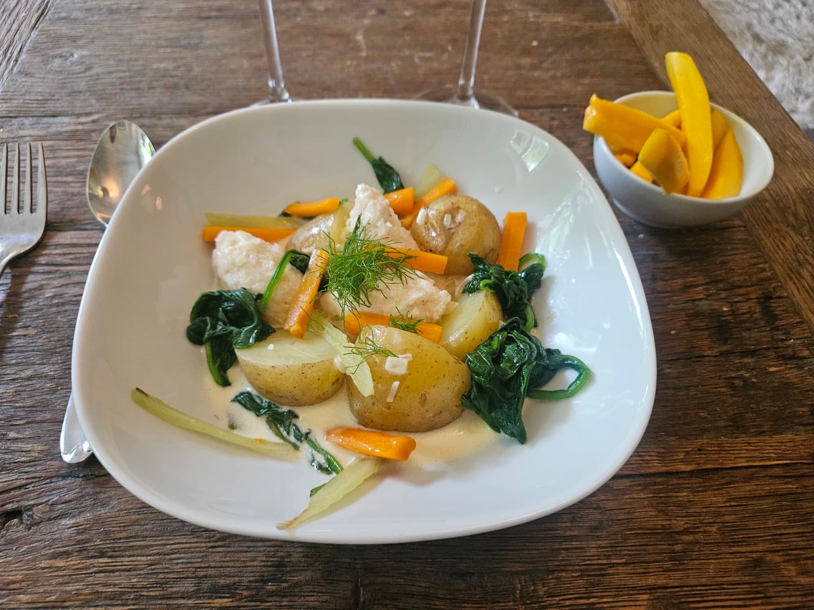 Quenelles sauce vin blanc